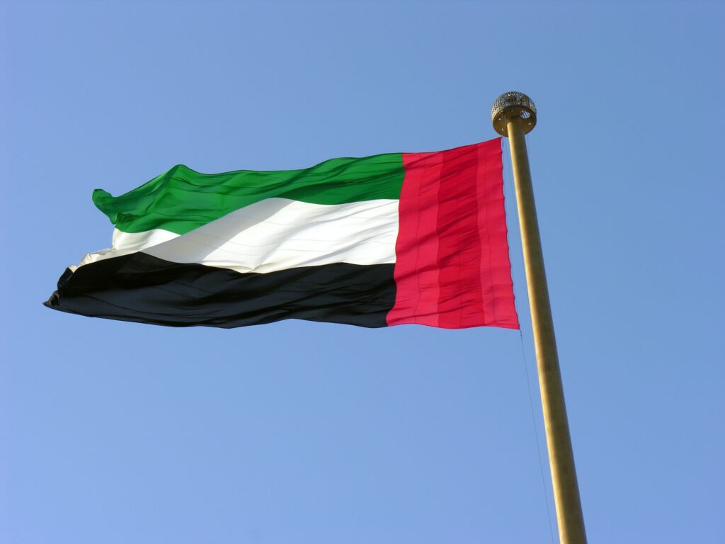 The UAE flag